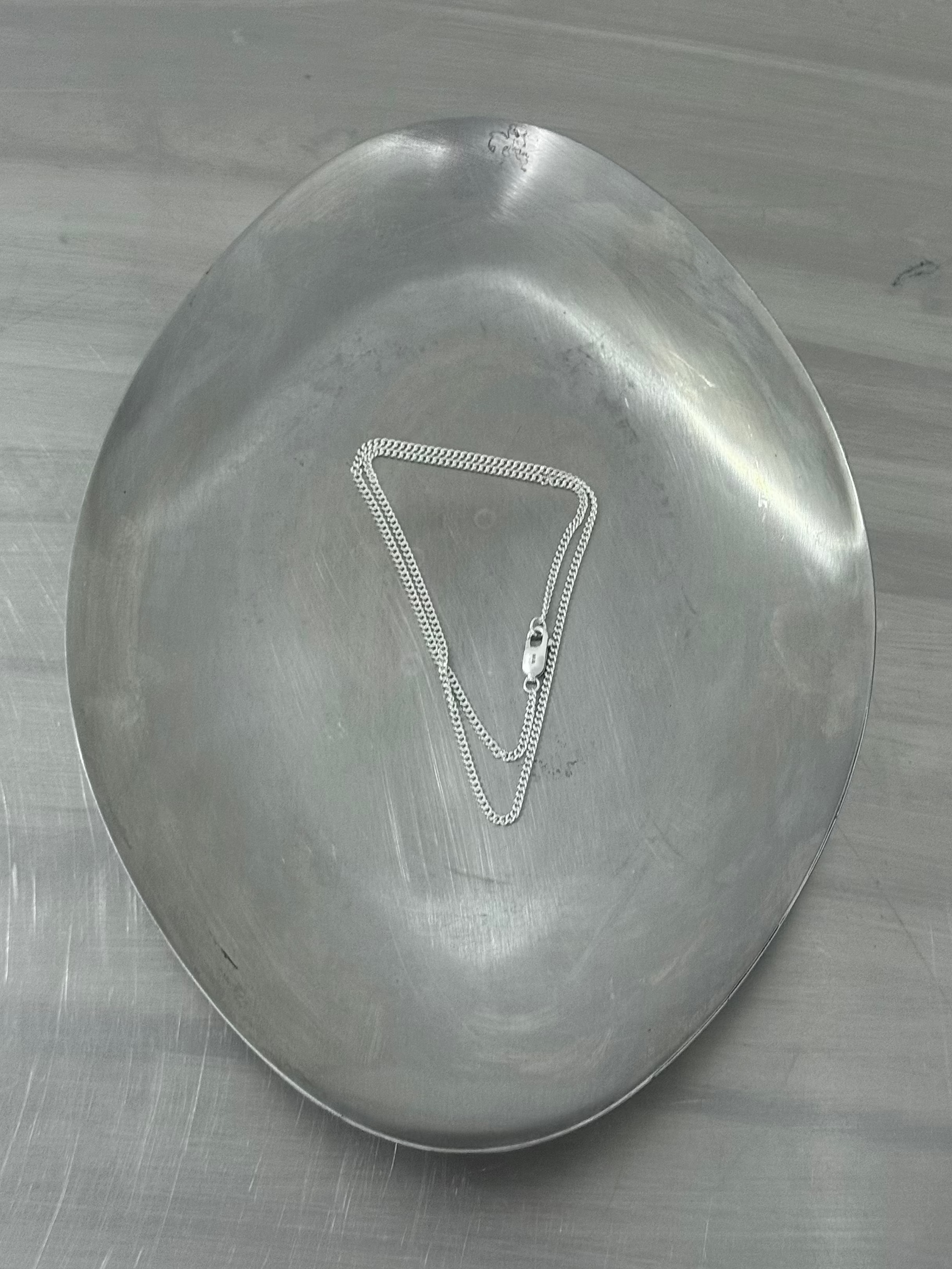 PEREZ SILVER CHAIN NECKLACE