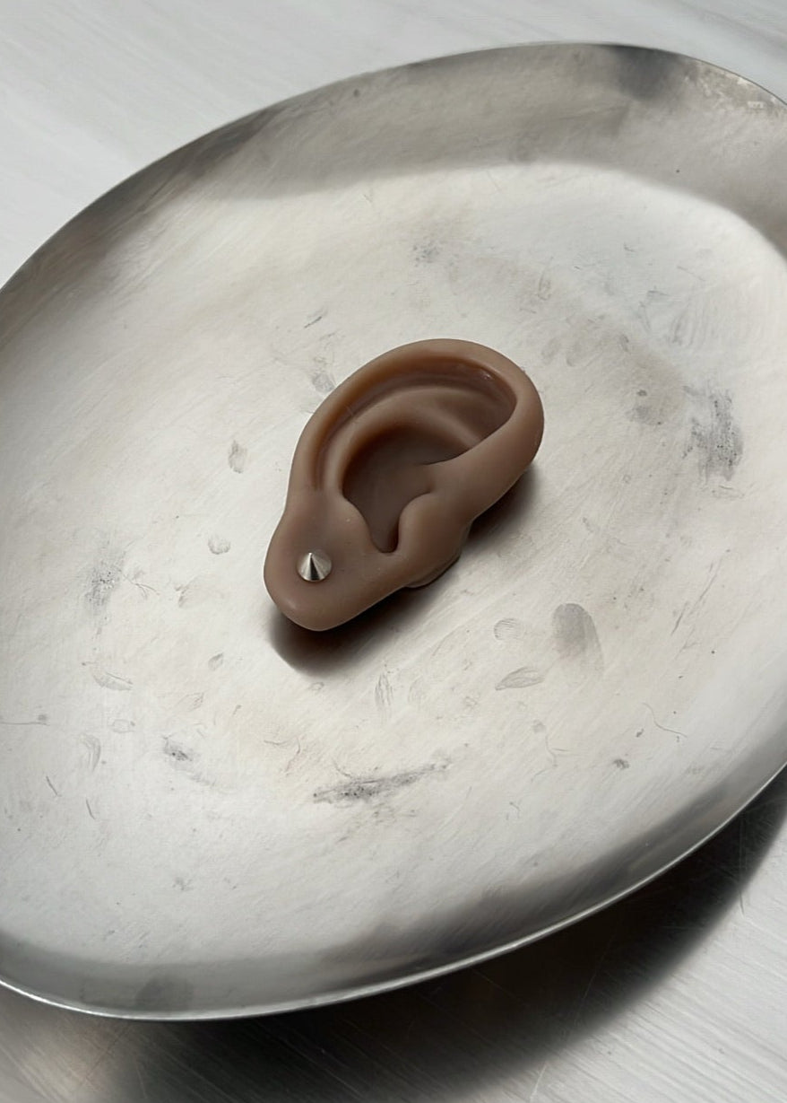 CONE SPIKE STUD EARRING