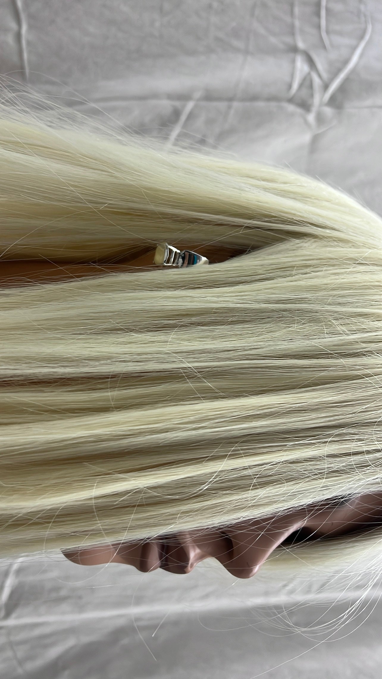 SILVER STONE EARRING