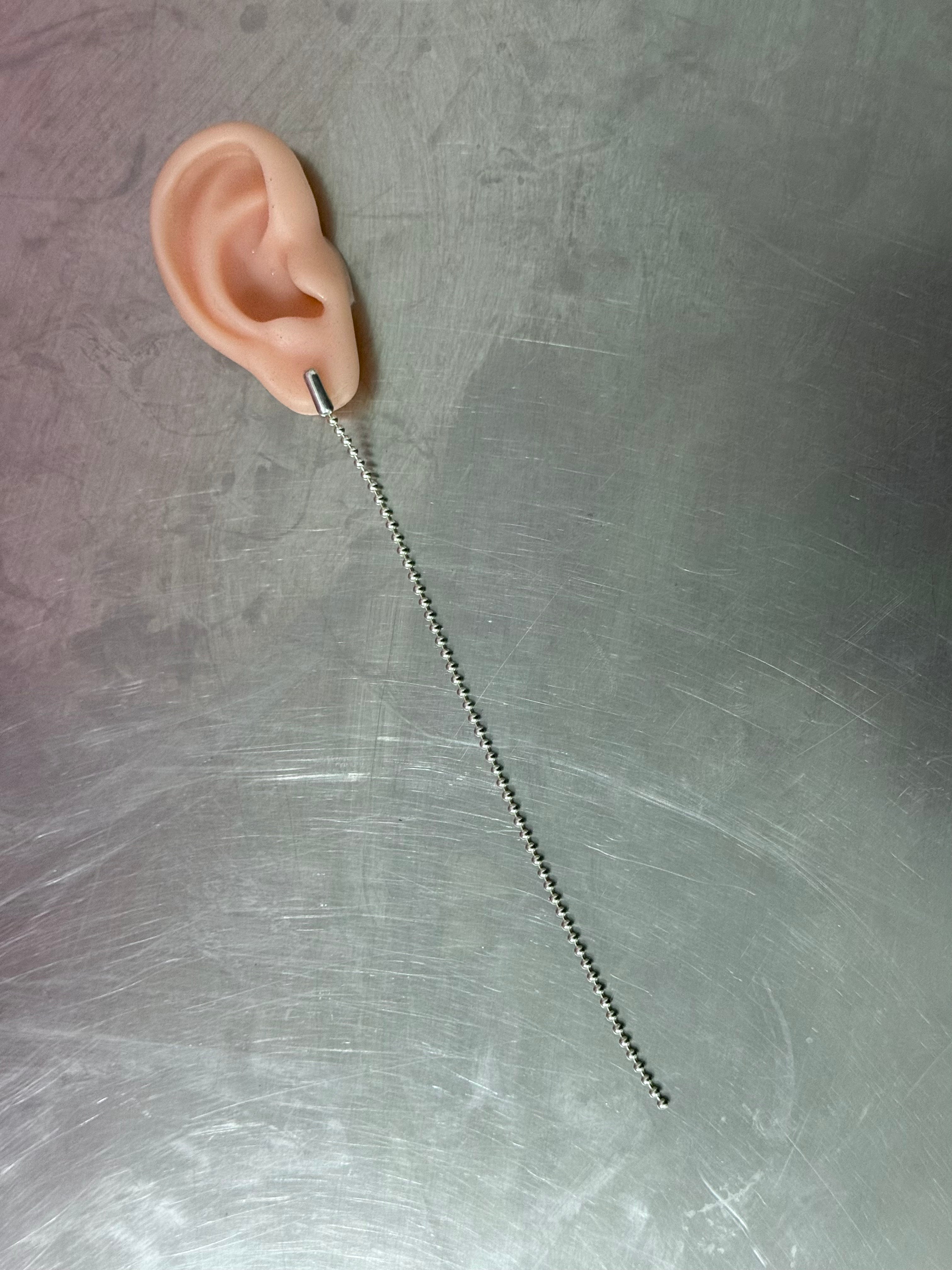 XL PEGGY BALL DROP EARRING