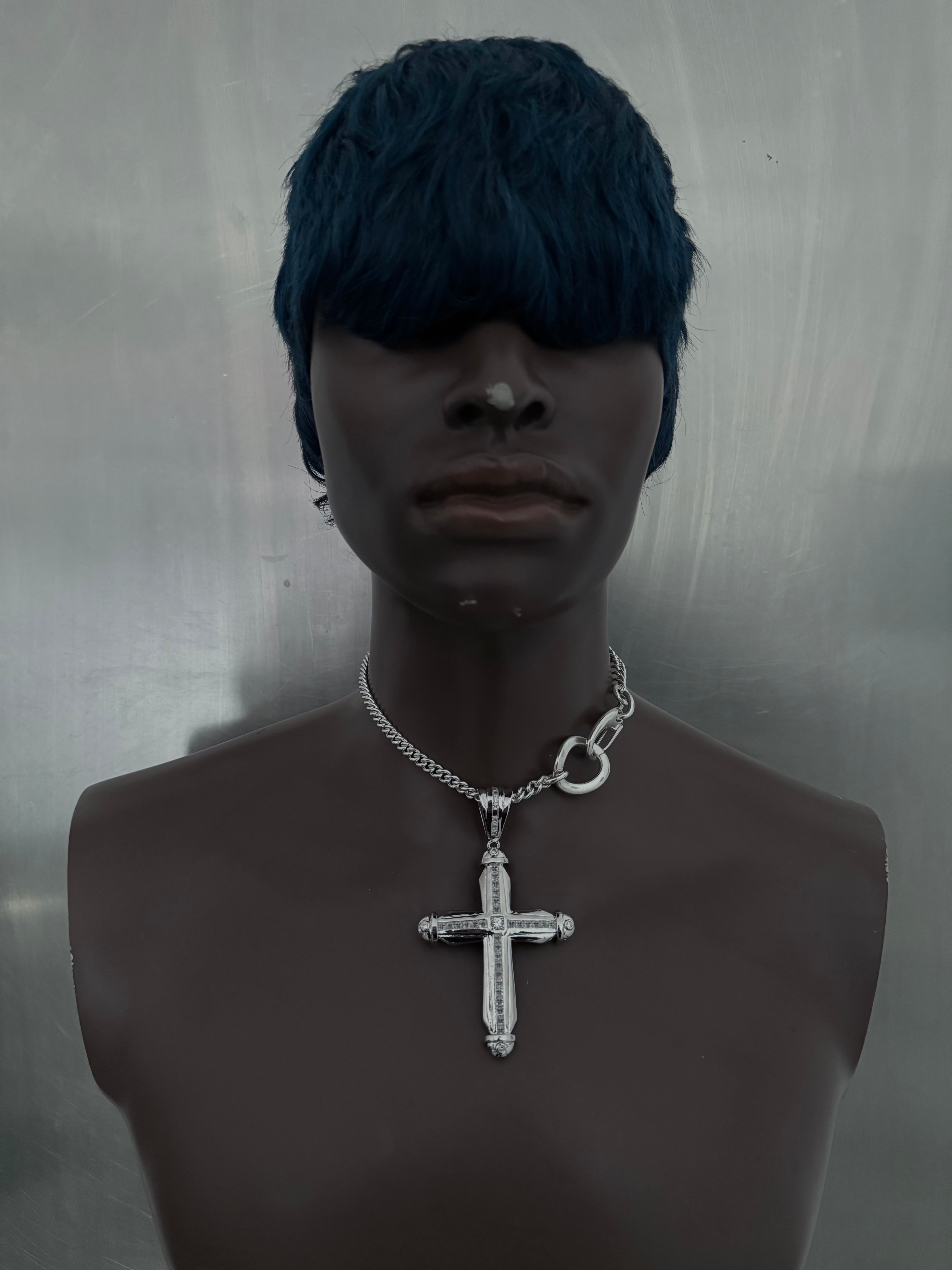 1-OF-1 ABEL CROSS NECKLACE