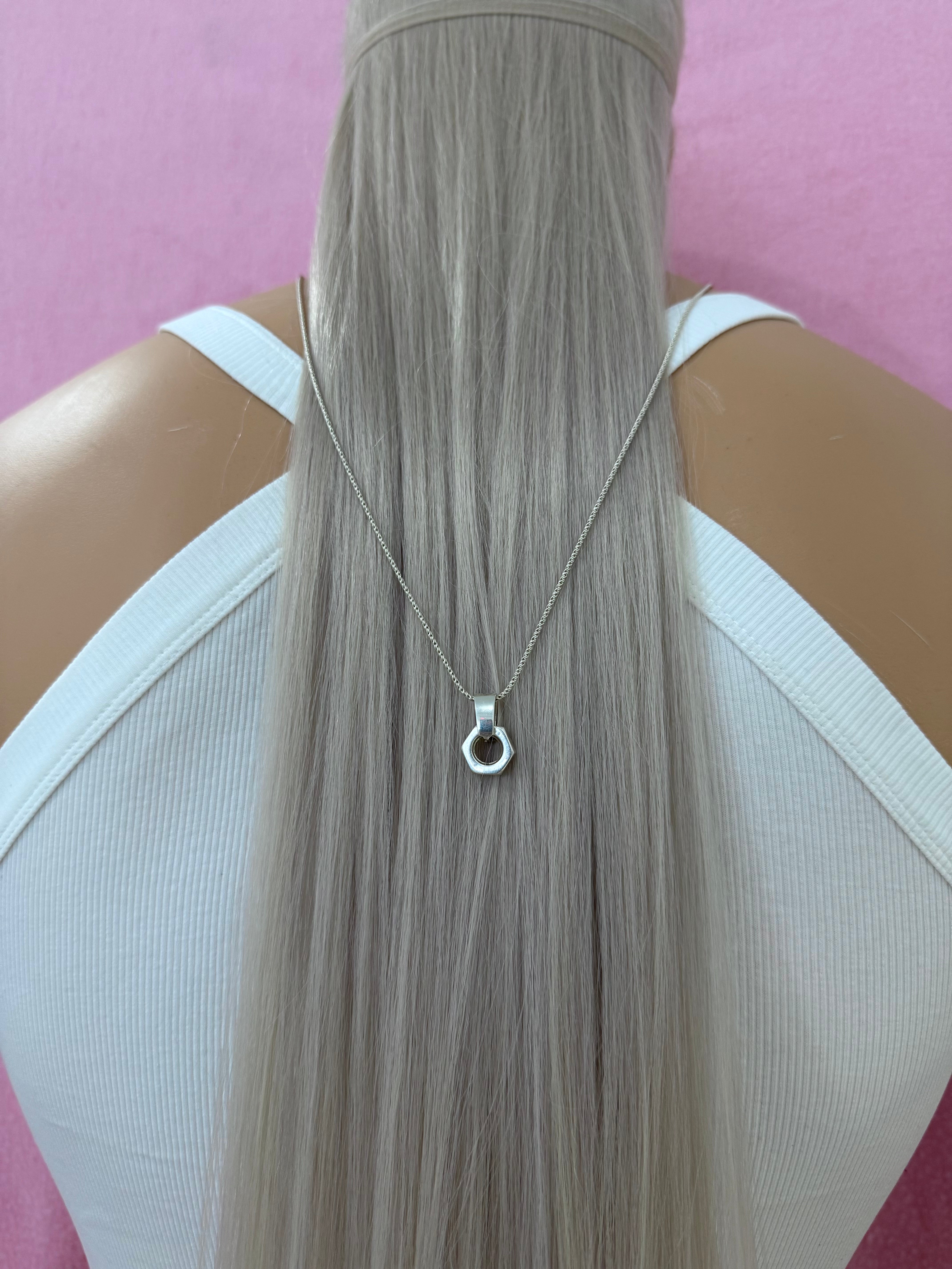 ADJUSTABLE WASHER NECKLACE