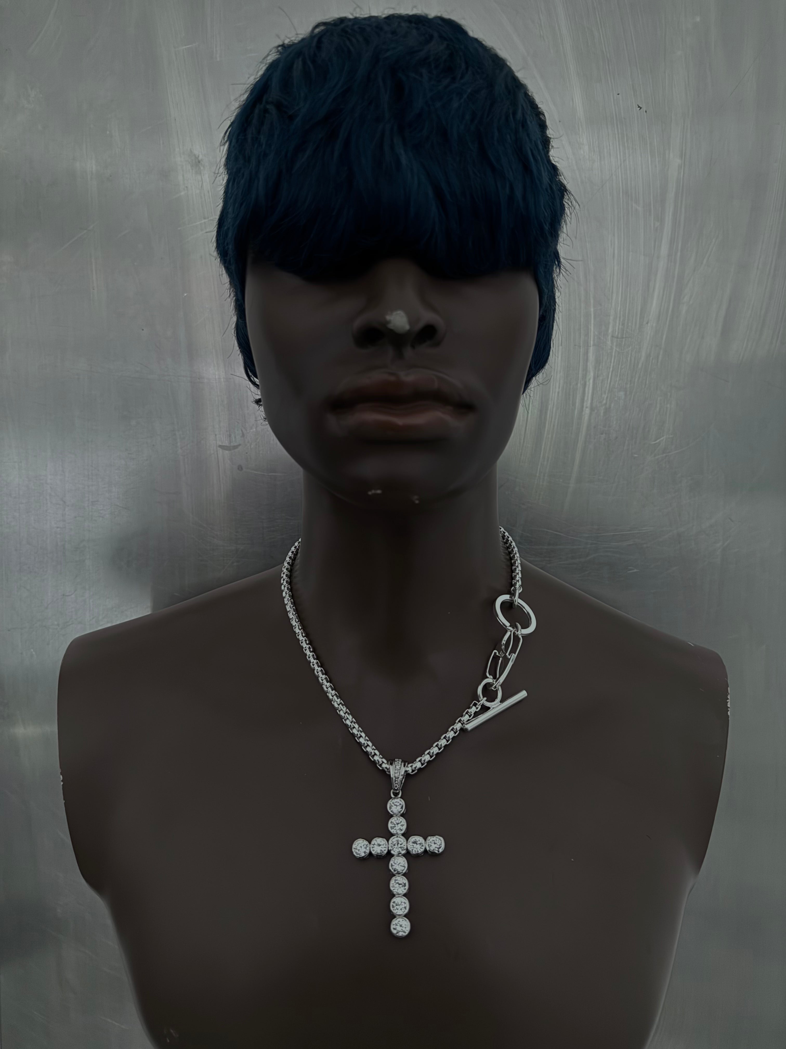 1-OF-1 ARI CROSS NECKLACE