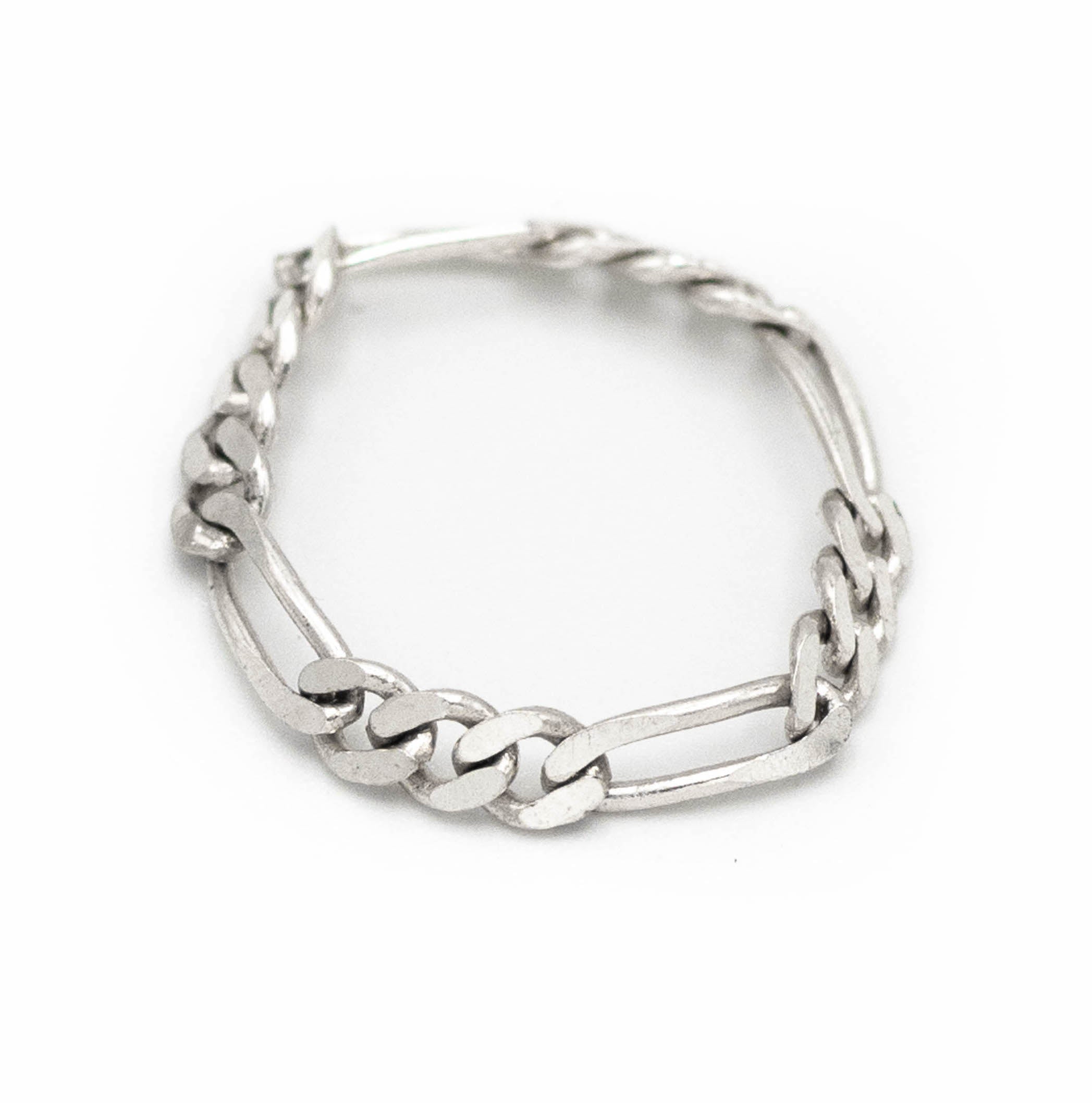 Shop Martine Ali's Baby Figaro Link Silver Ring. MADE IN 925 SILVER