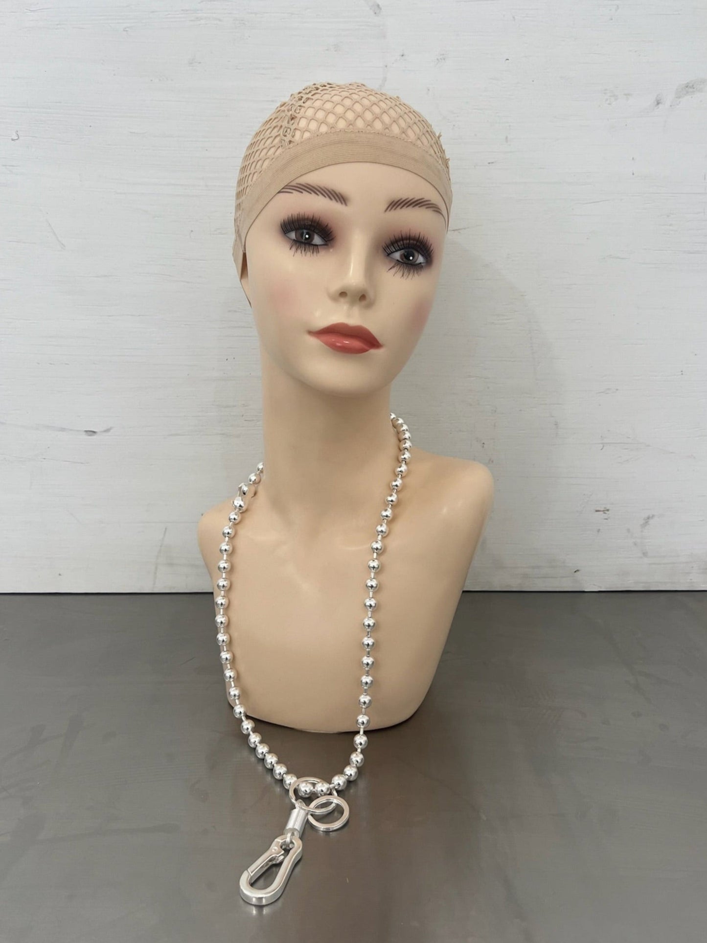 BALLCHAIN SILVER LANYARD