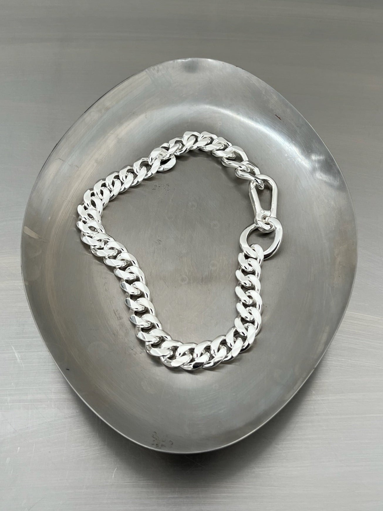 LULUU CUBAN SILVER CHAIN