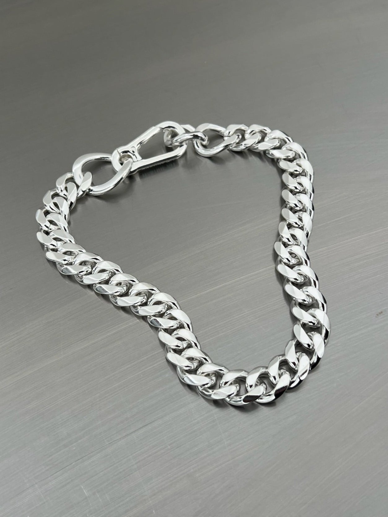 LULUU CUBAN SILVER CHAIN