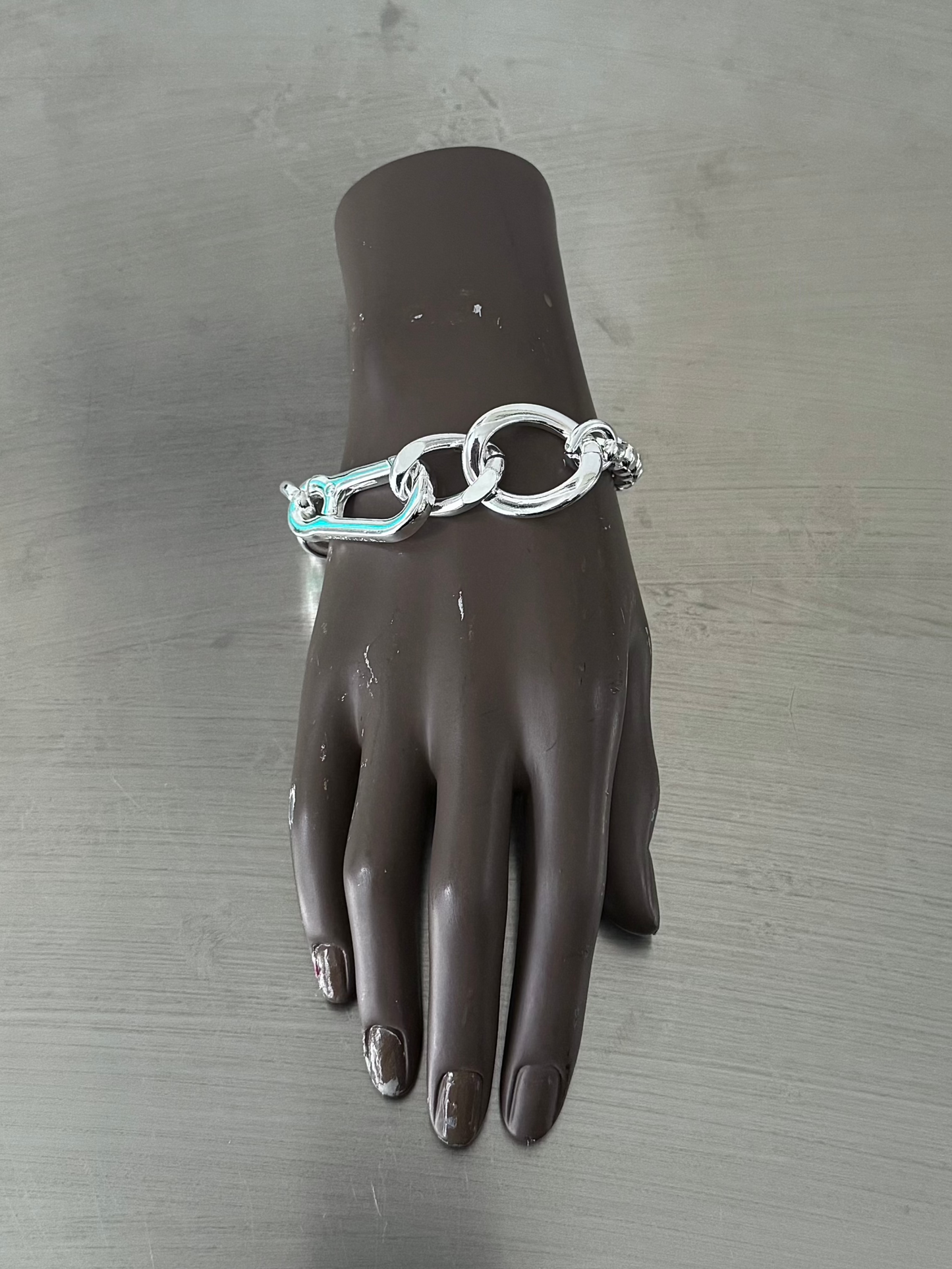 IRIO BOXER SILVER BRACELET