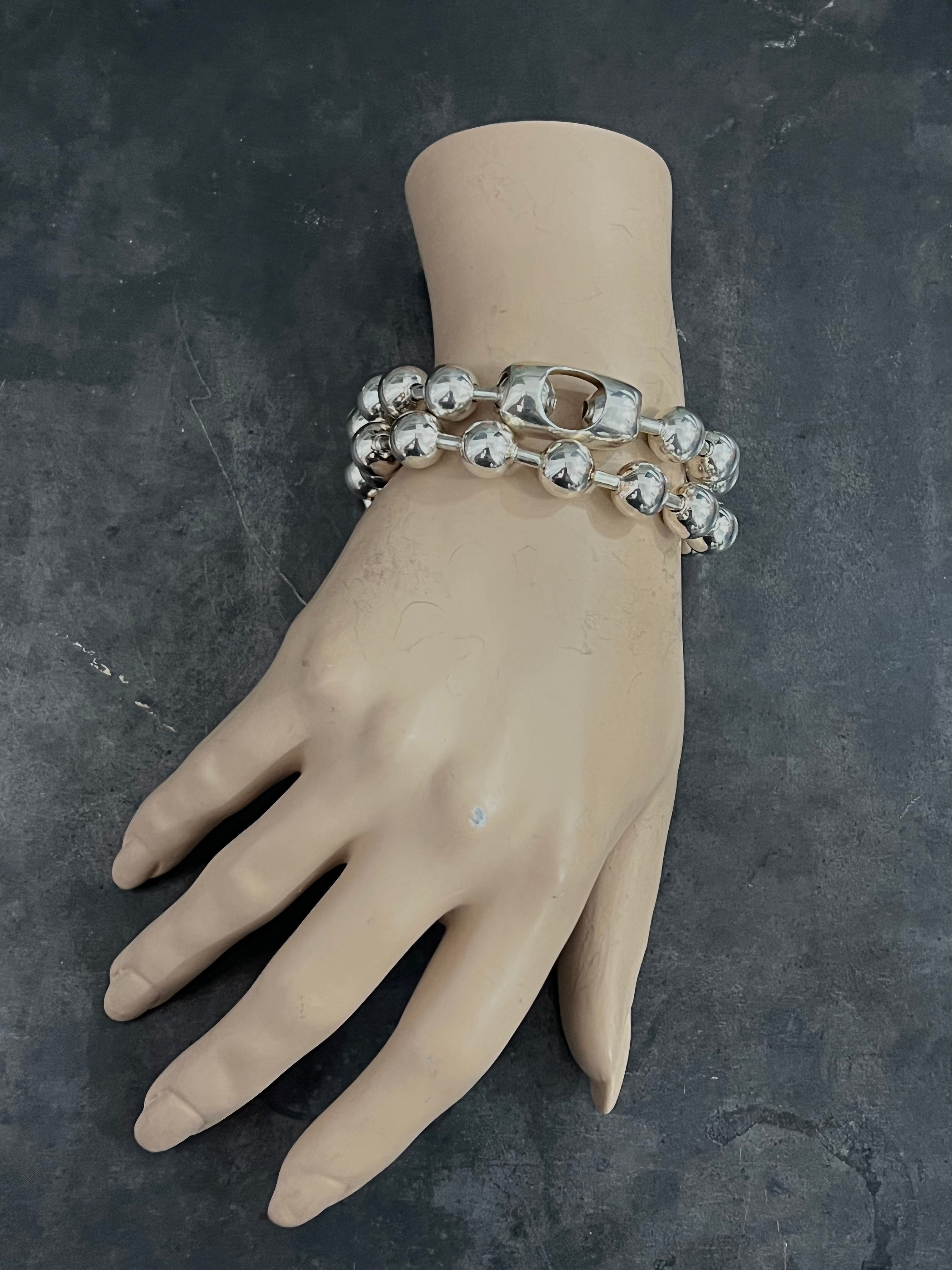 XL STERLING SILVER BALL CHAIN