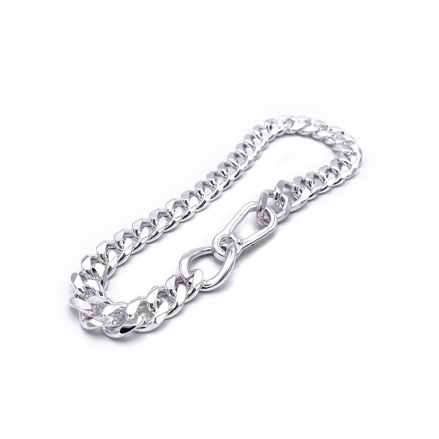 LULUU CUBAN SILVER CHAIN