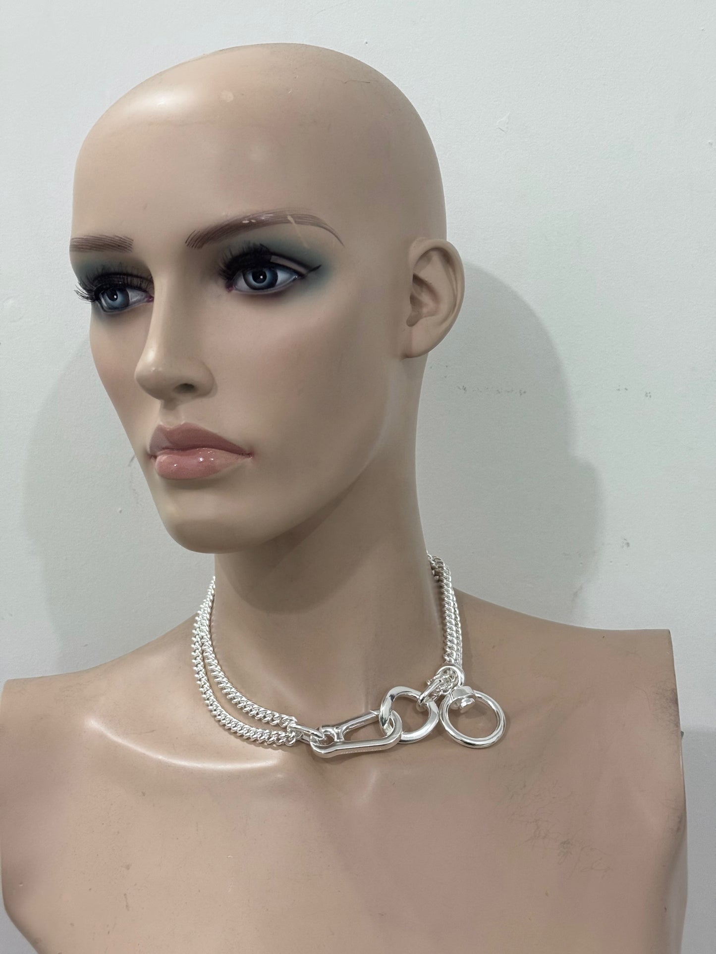 MOTALA SILVER CHAIN NECKLACE