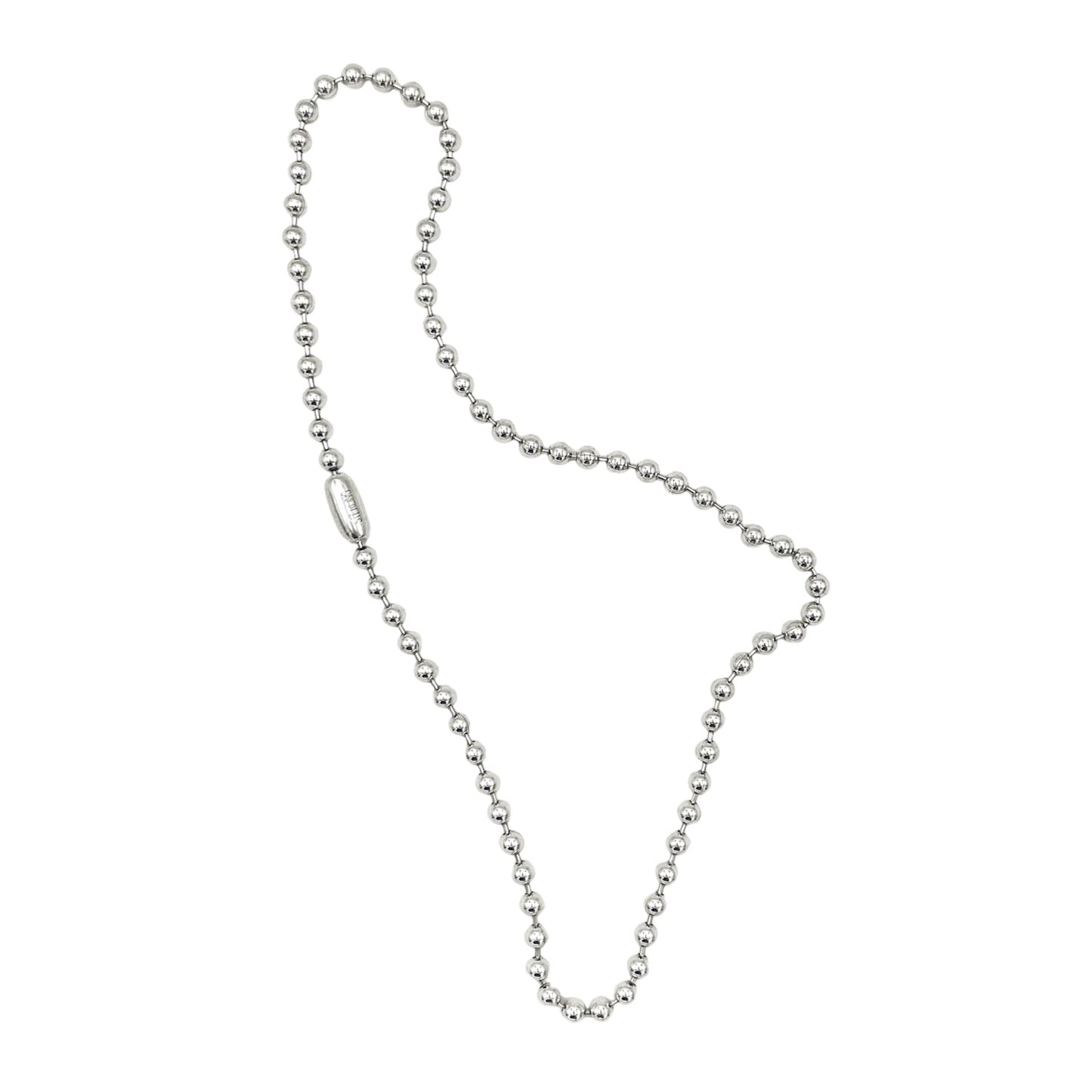 OLI BALL SILVER CHAIN NECKLACE