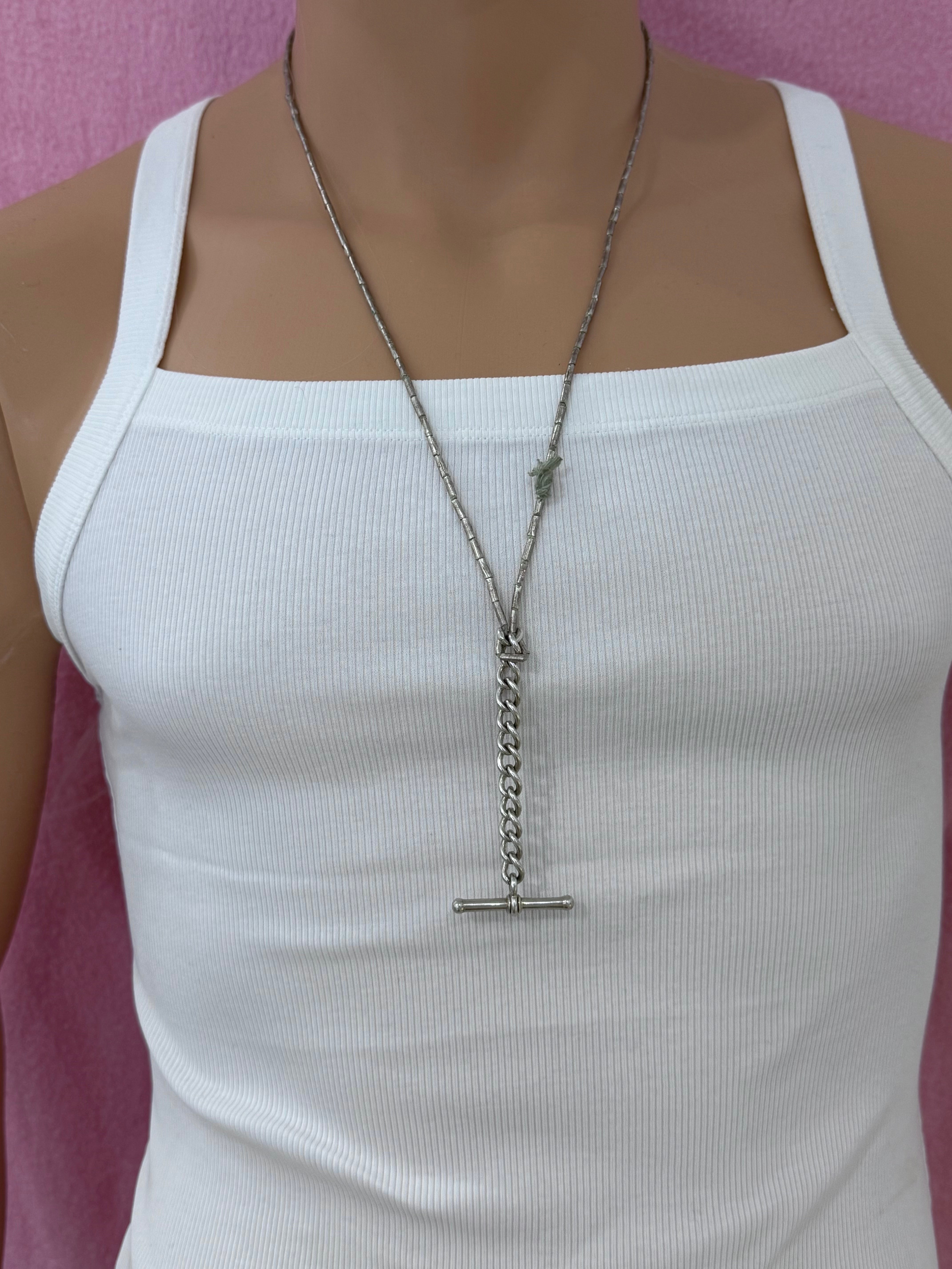 SIDI TOGGLE DROP NECKLACE