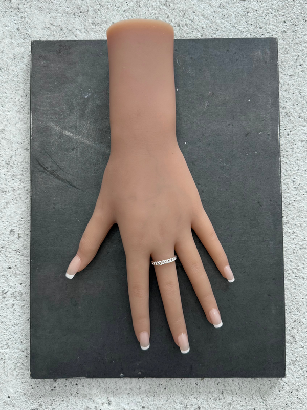 Baby Cuban Link Silver Ring | MARTINE ALI STUDIO – Martine