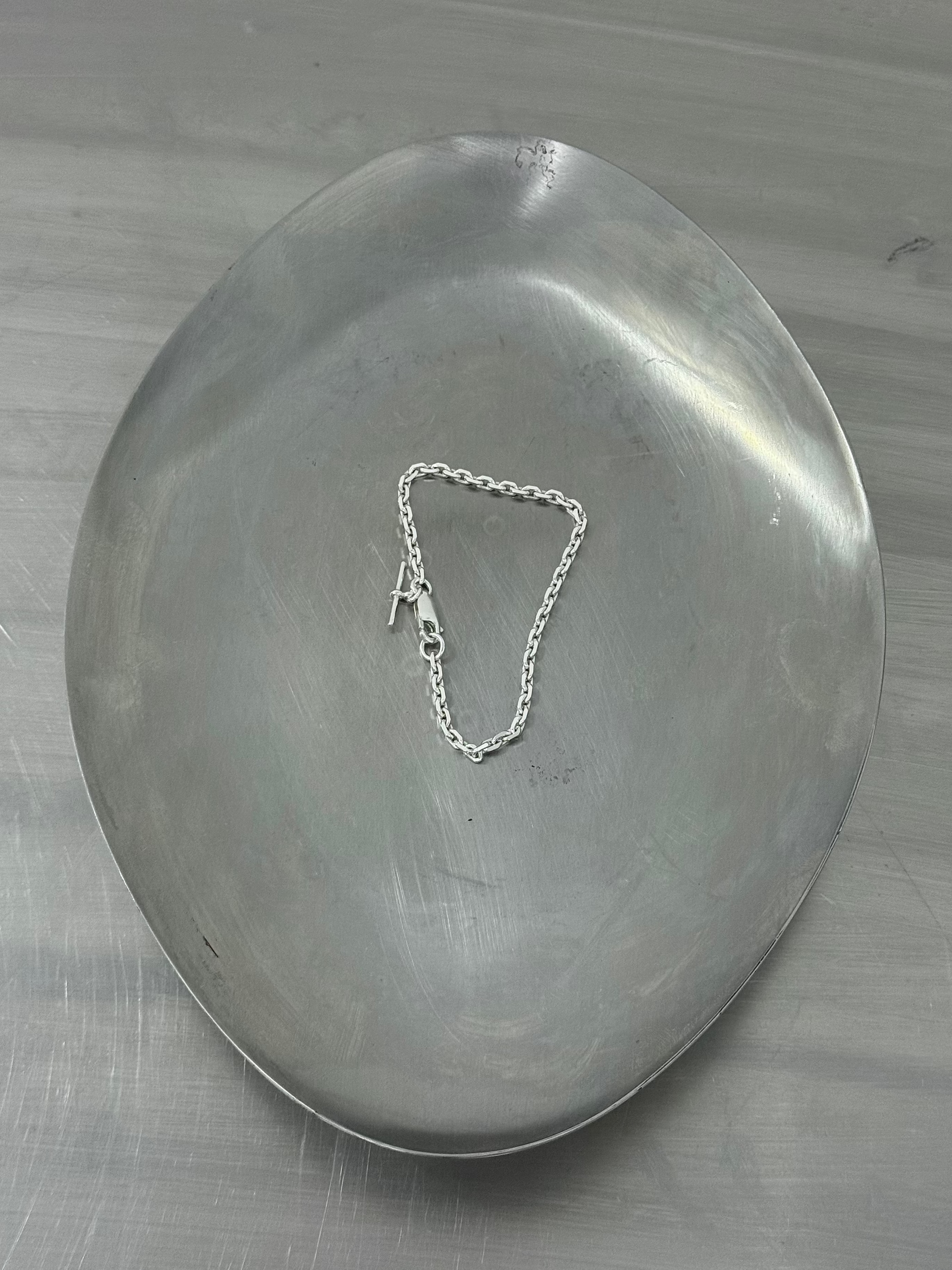 BABY DIAMOND CUT SILVER BRACELET