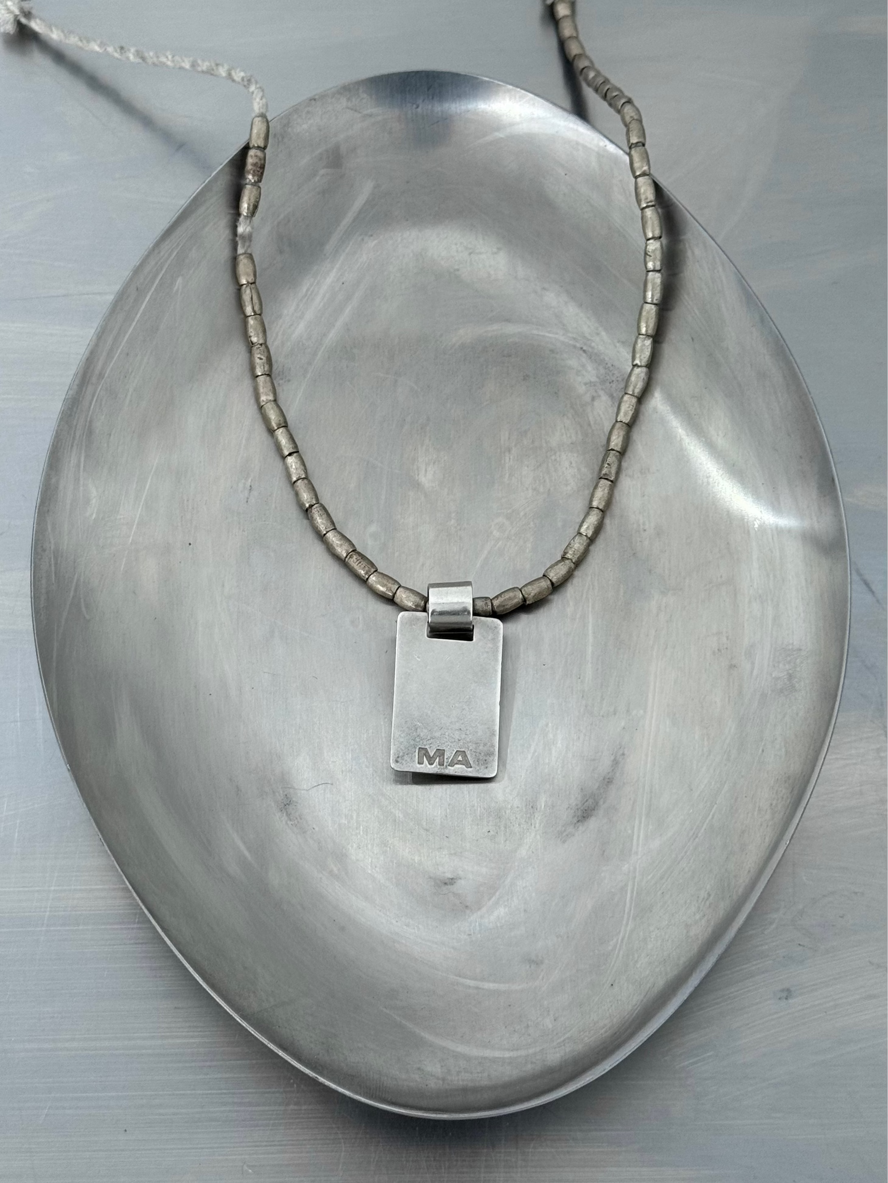 BOLE BEADED CRUCIFIX NECKLACE