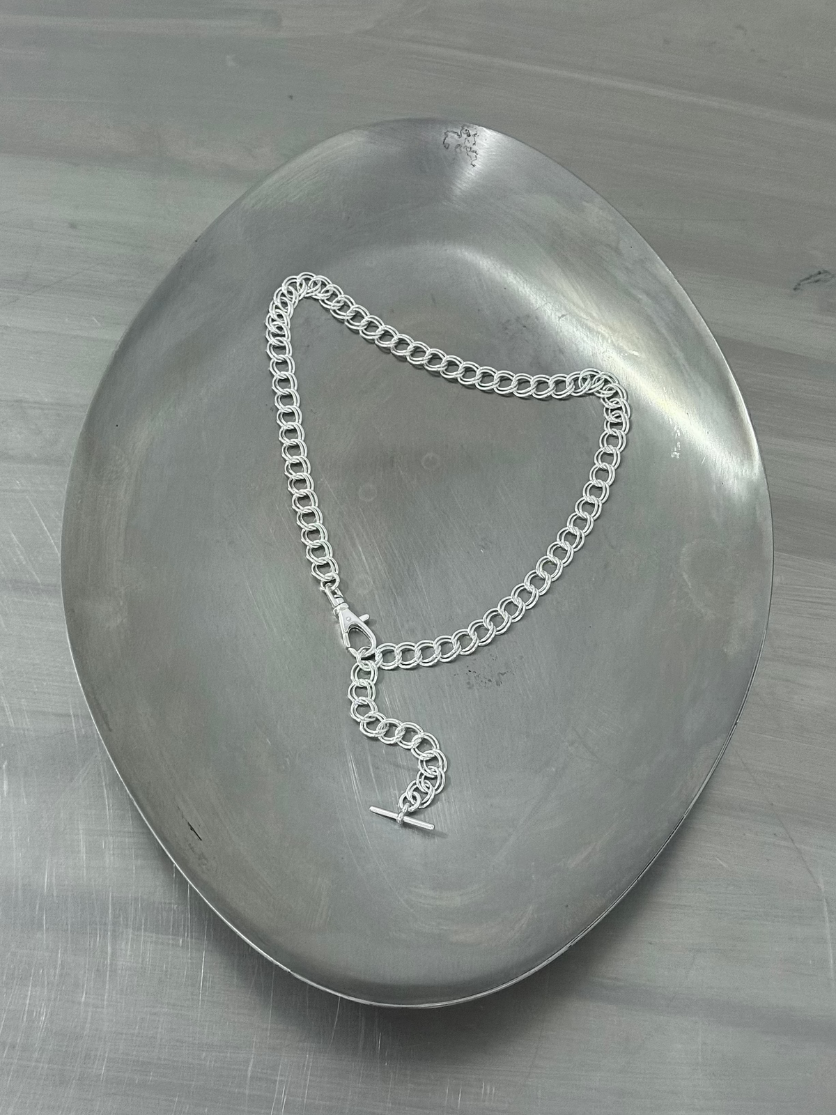 GIRLFRIEND LINK SILVER CHAIN | MARTINE ALI