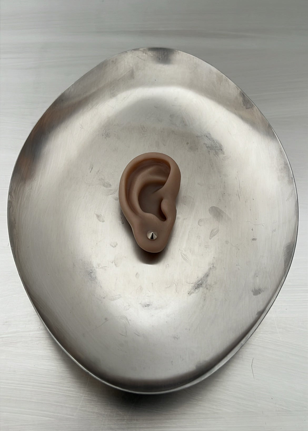 CONE SPIKE STUD EARRING