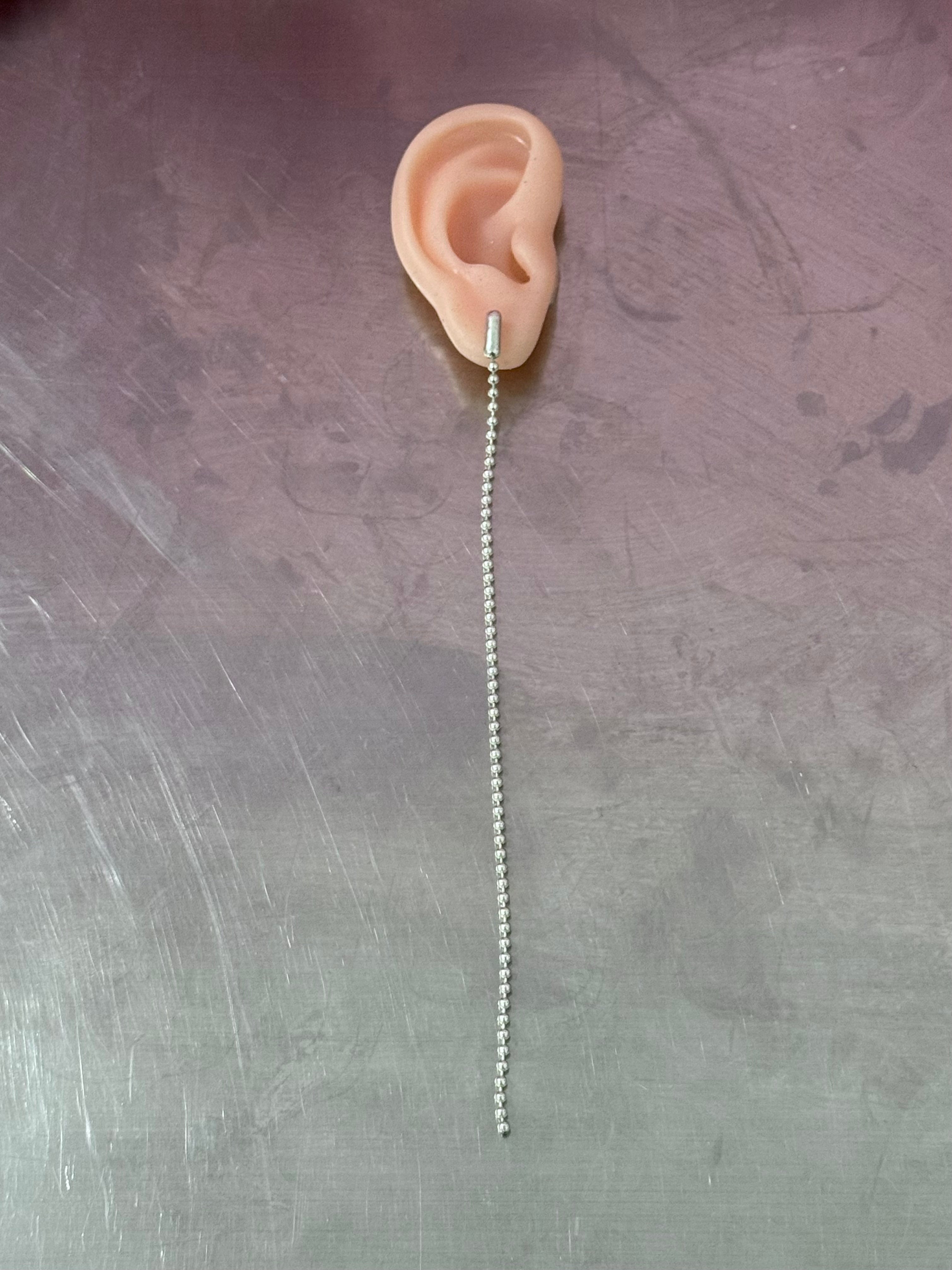 XL PEGGY BALL DROP EARRING