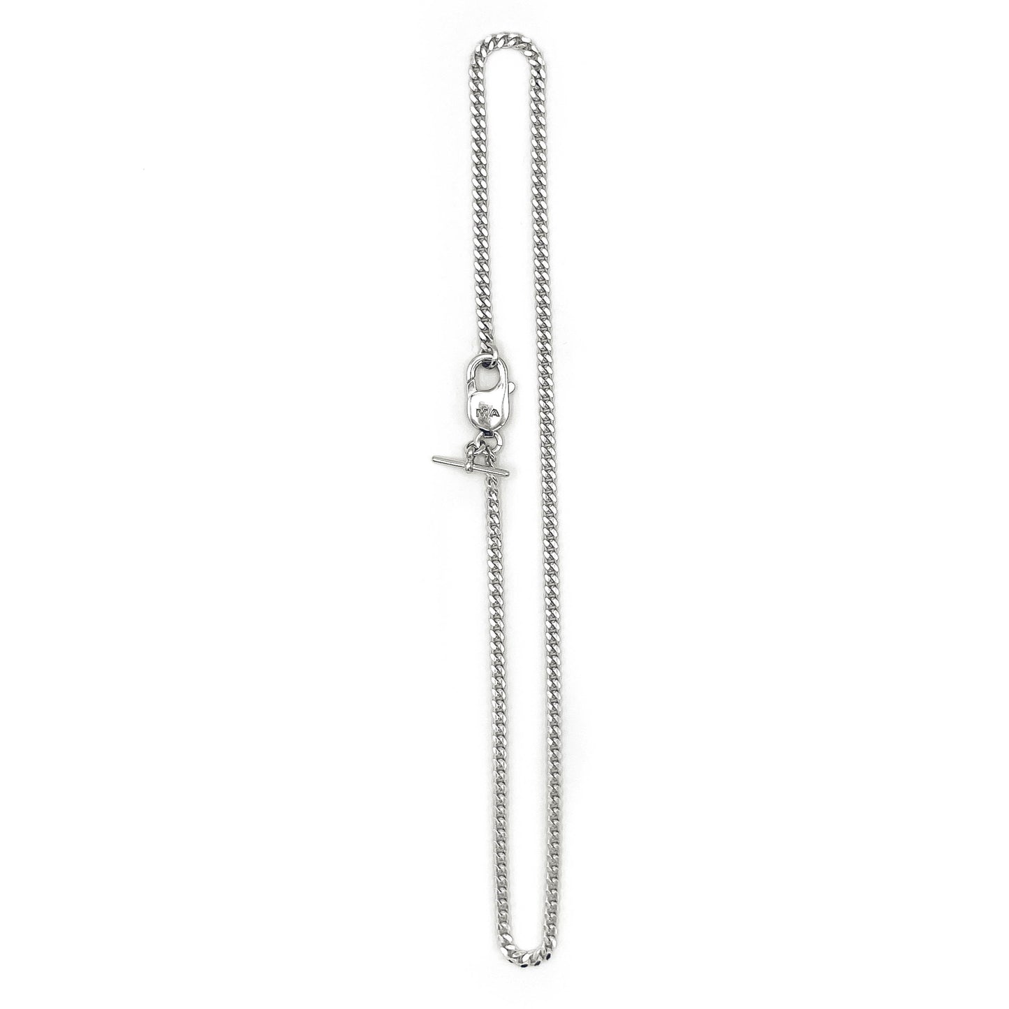 Shop Martine Ali's Baby Cuban Silver Chain Necklace. 