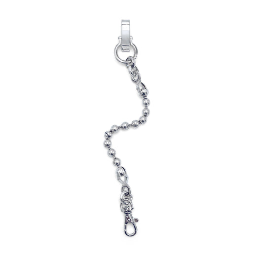 Bold extendable ball chain keychain; modular design .
