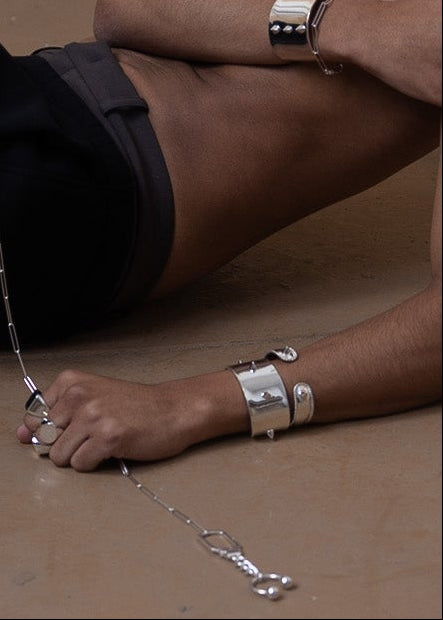 Gage Multi Spike Cuff Bracelet