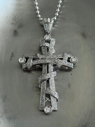 MARA BLING CROSS NECKLACE