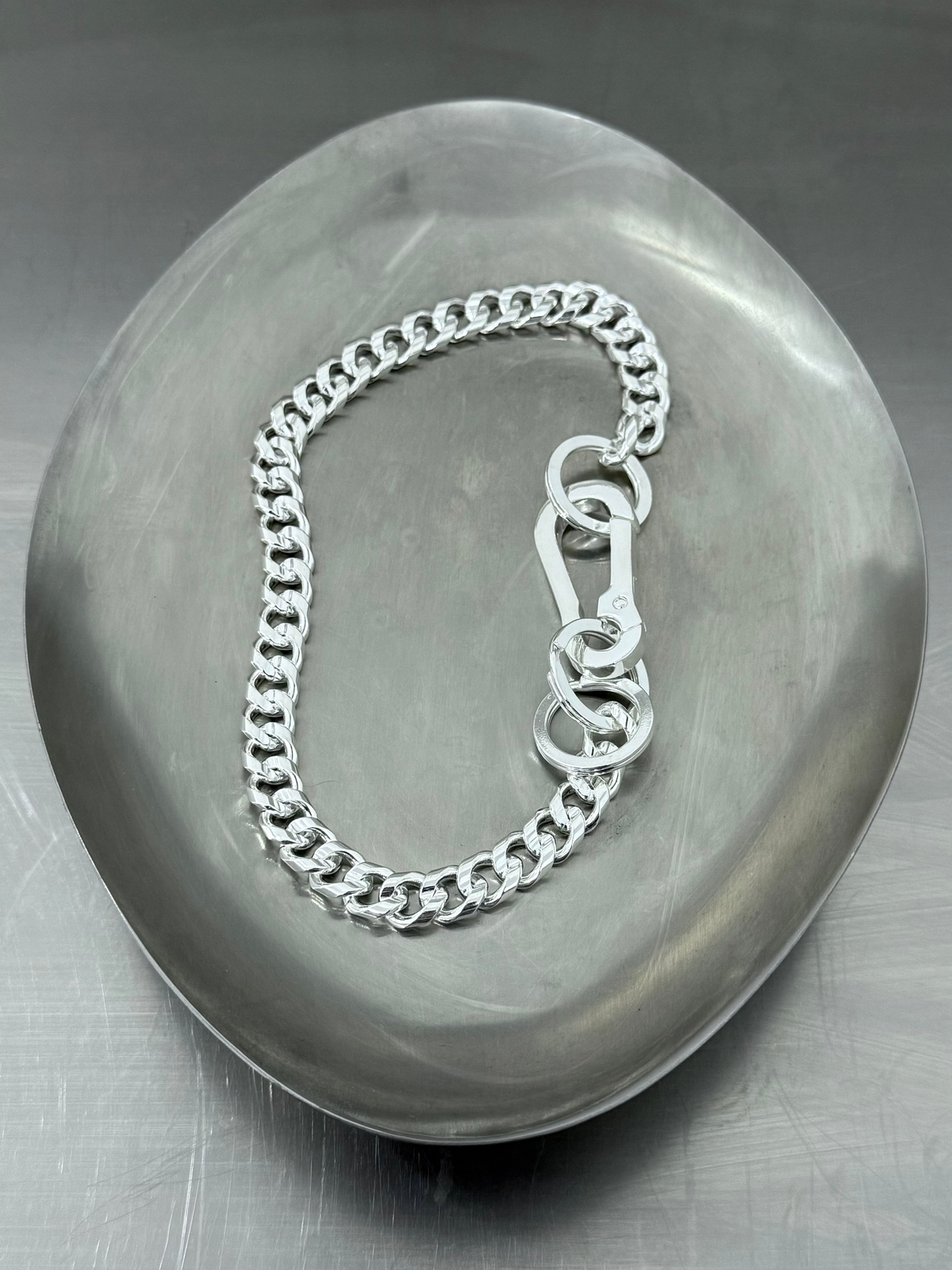 PEAR CURB NECKLACE PEAR CURB NECKLACE