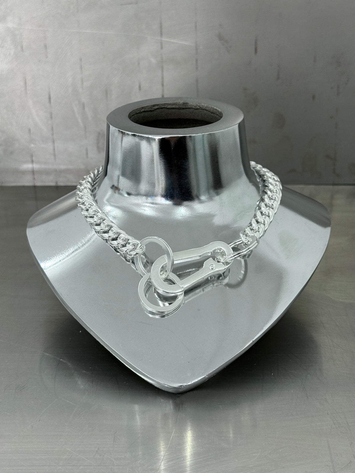 MARTINE ALI シルバー カーブ チェーン ネックレス　シルバー925 MARTINE ALI // NECKLACES