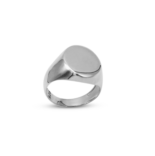 OVAL SIGNET RING