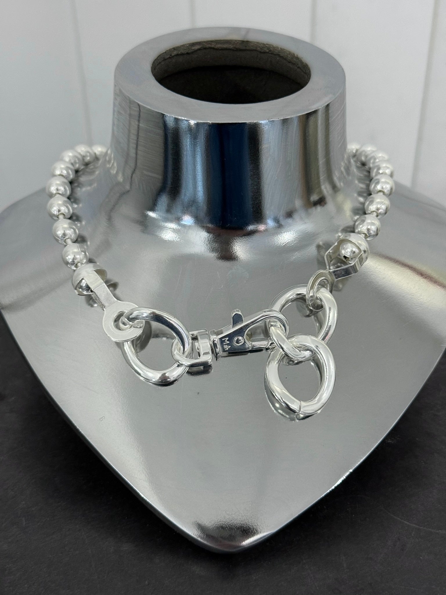 BALLCHAIN HARDWARE CHOKER