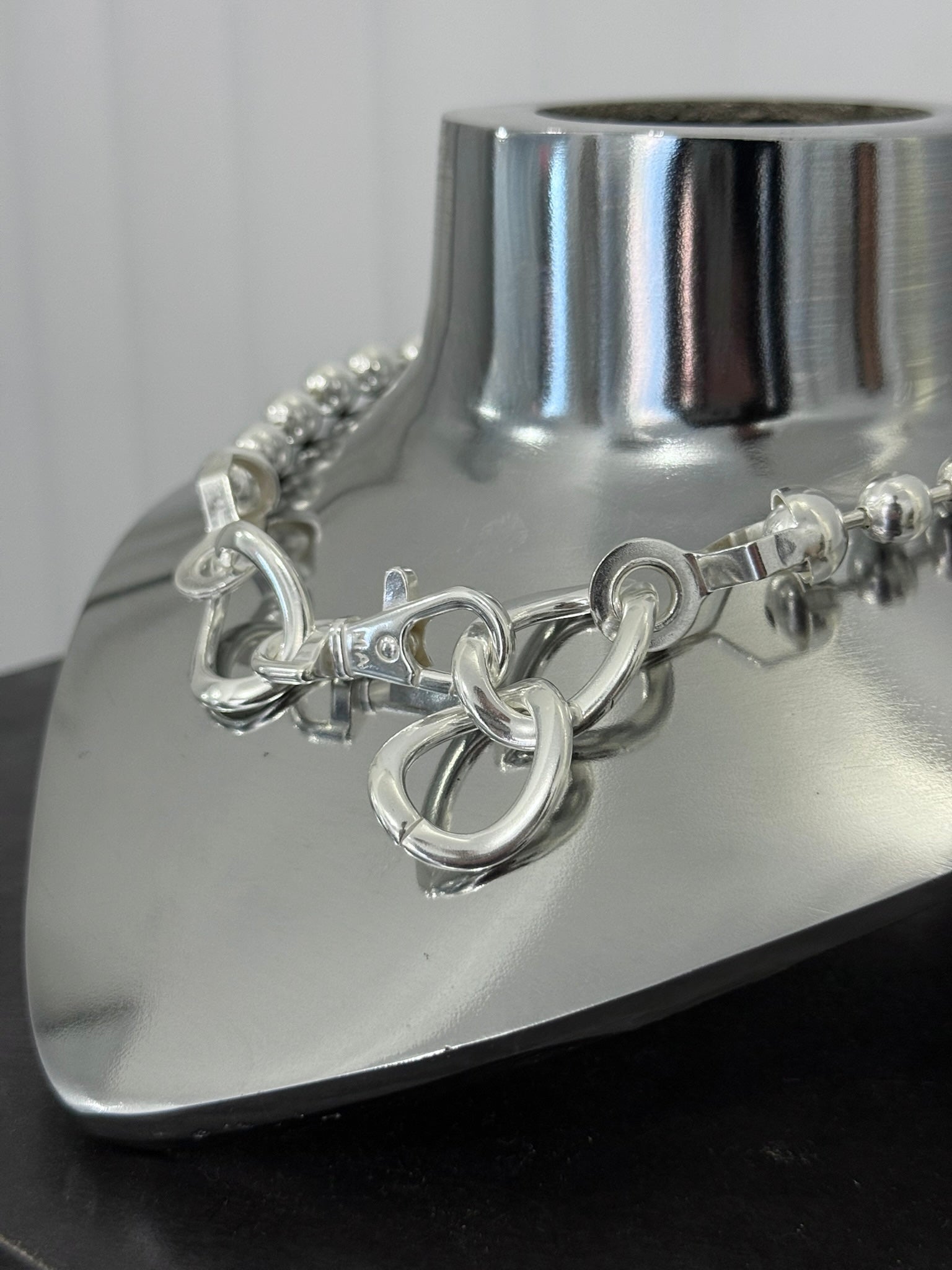 BALLCHAIN HARDWARE CHOKER