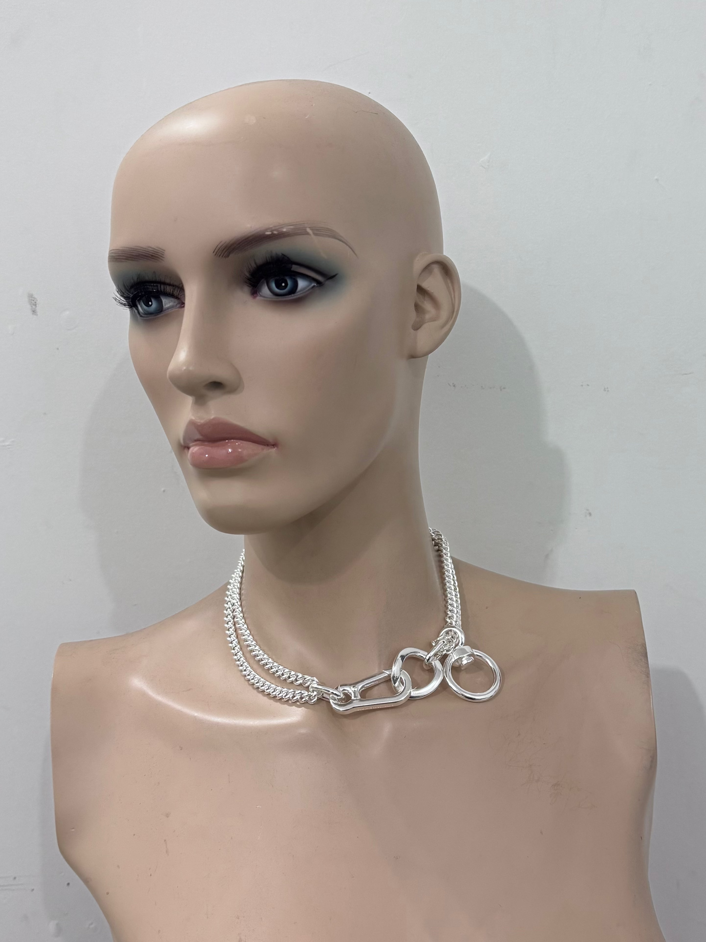 MOTALA SILVER CHAIN NECKLACE