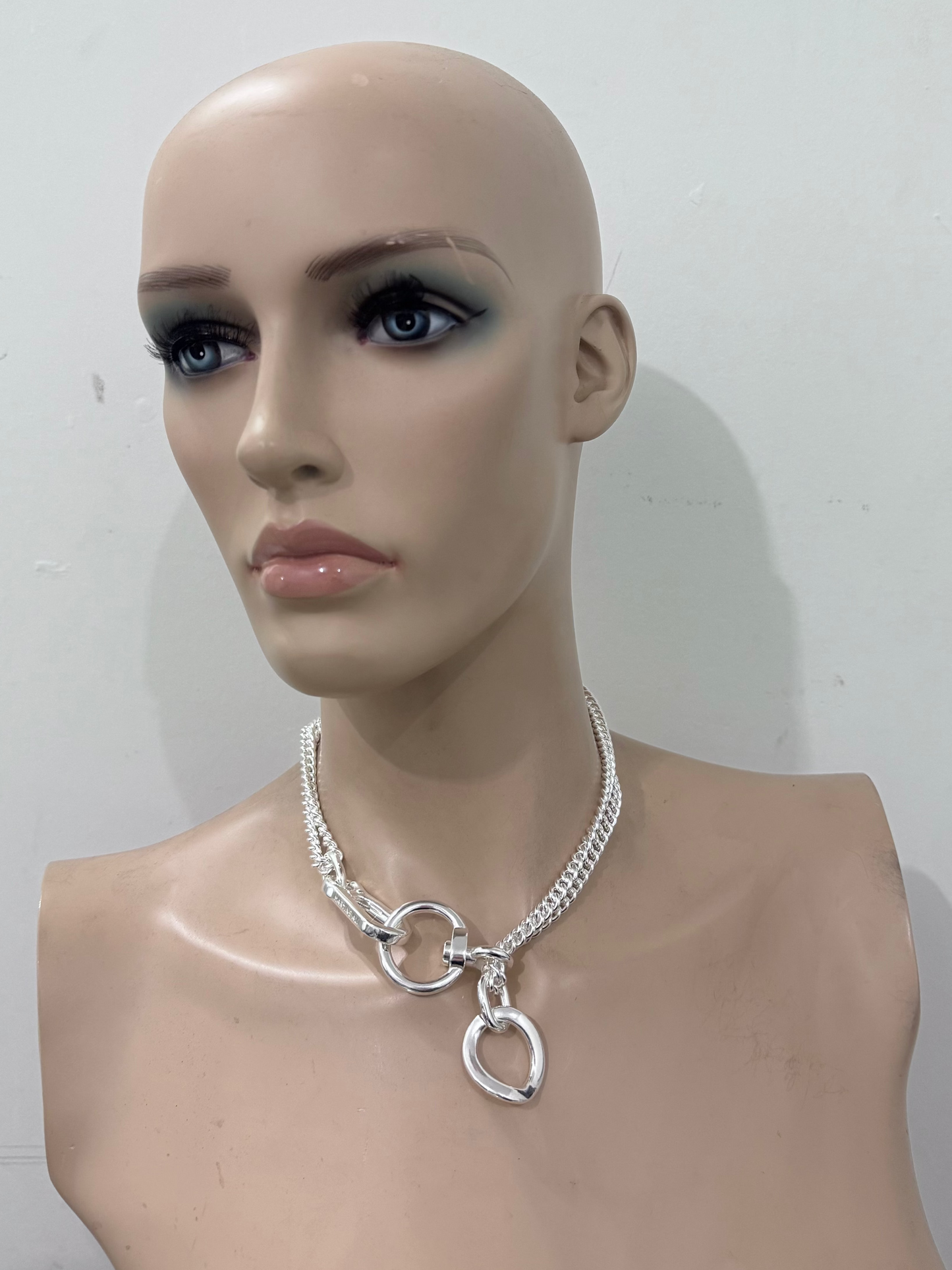MOTALA SILVER CHAIN NECKLACE