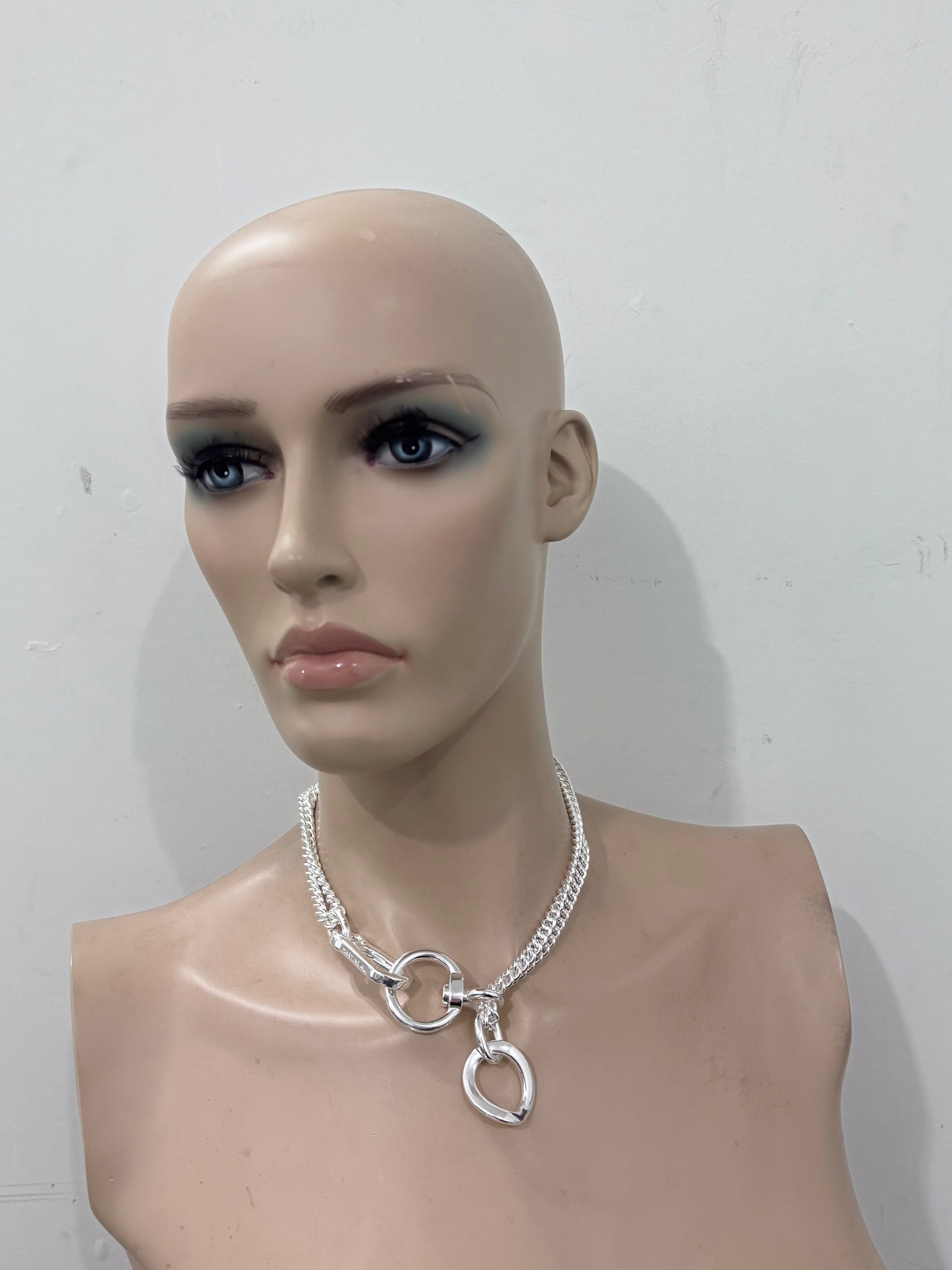 MOTALA SILVER CHAIN NECKLACE