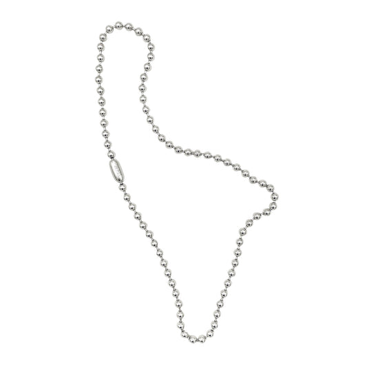 OLI BALL SILVER CHAIN NECKLACE
