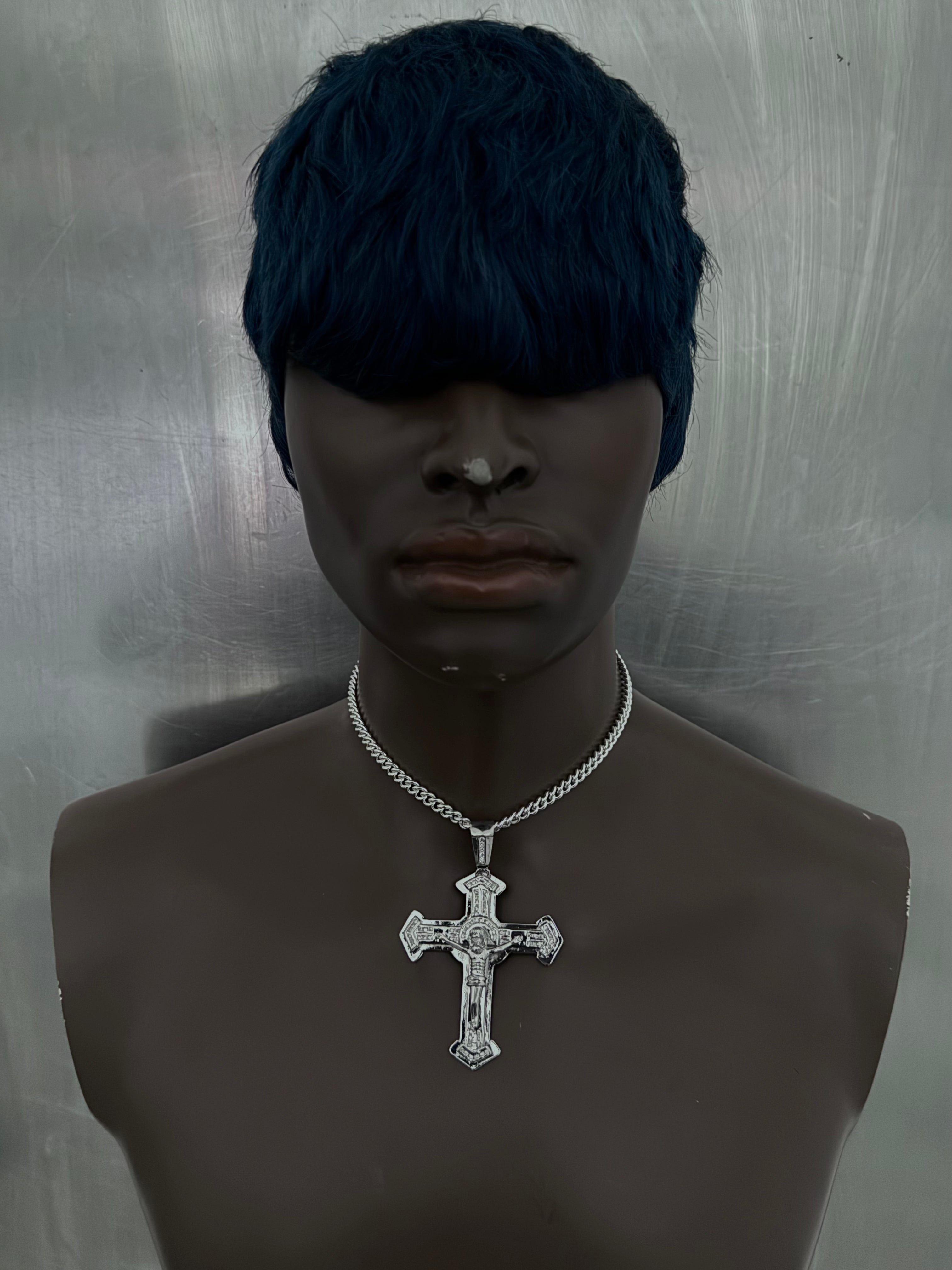 1-OF-1 MICAH CROSS NECKLACE