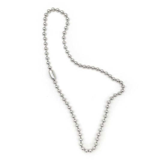 A unique mix of MA’s classic ball chain links.