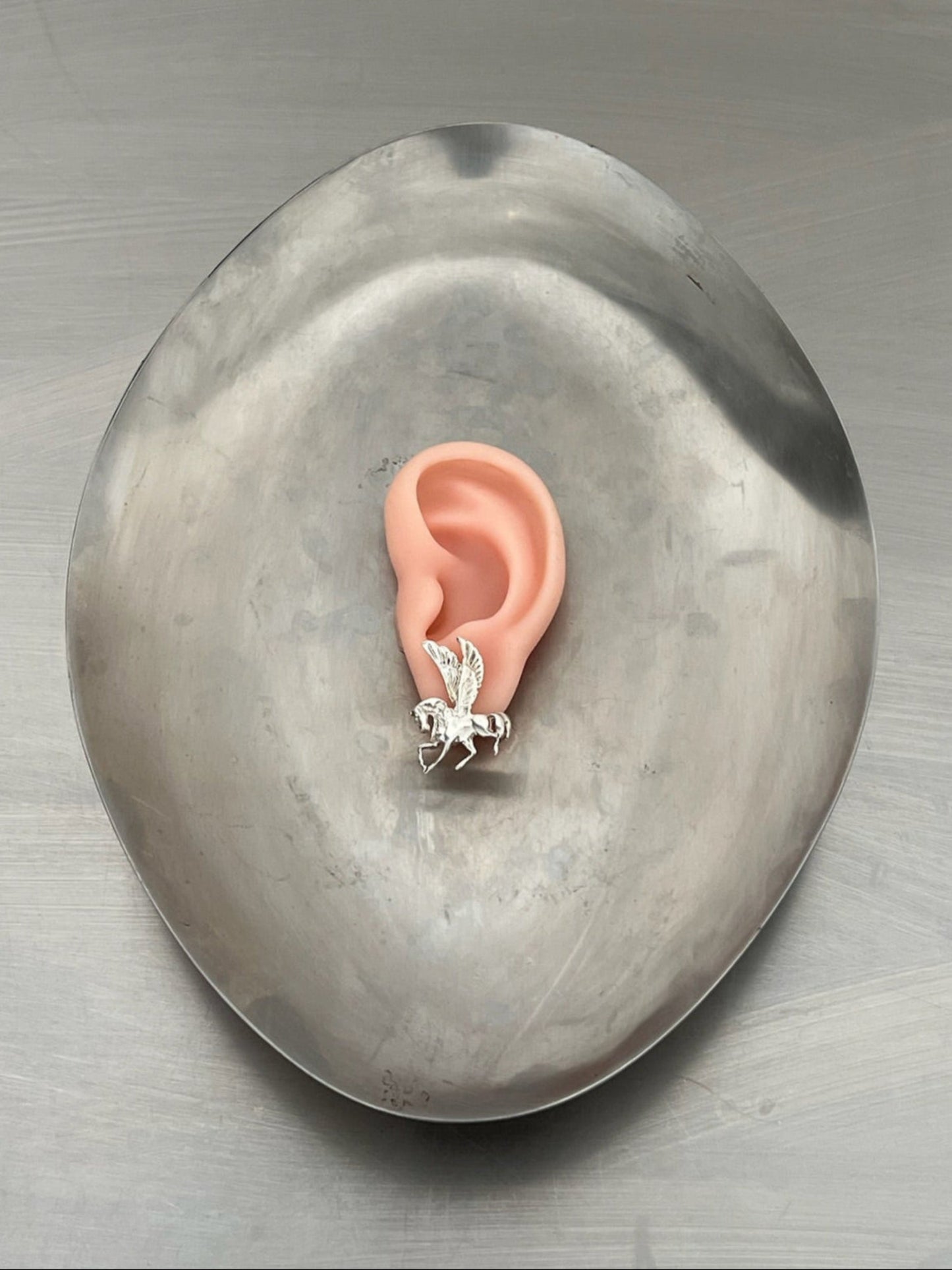 XL PEGASUS POST EARRING