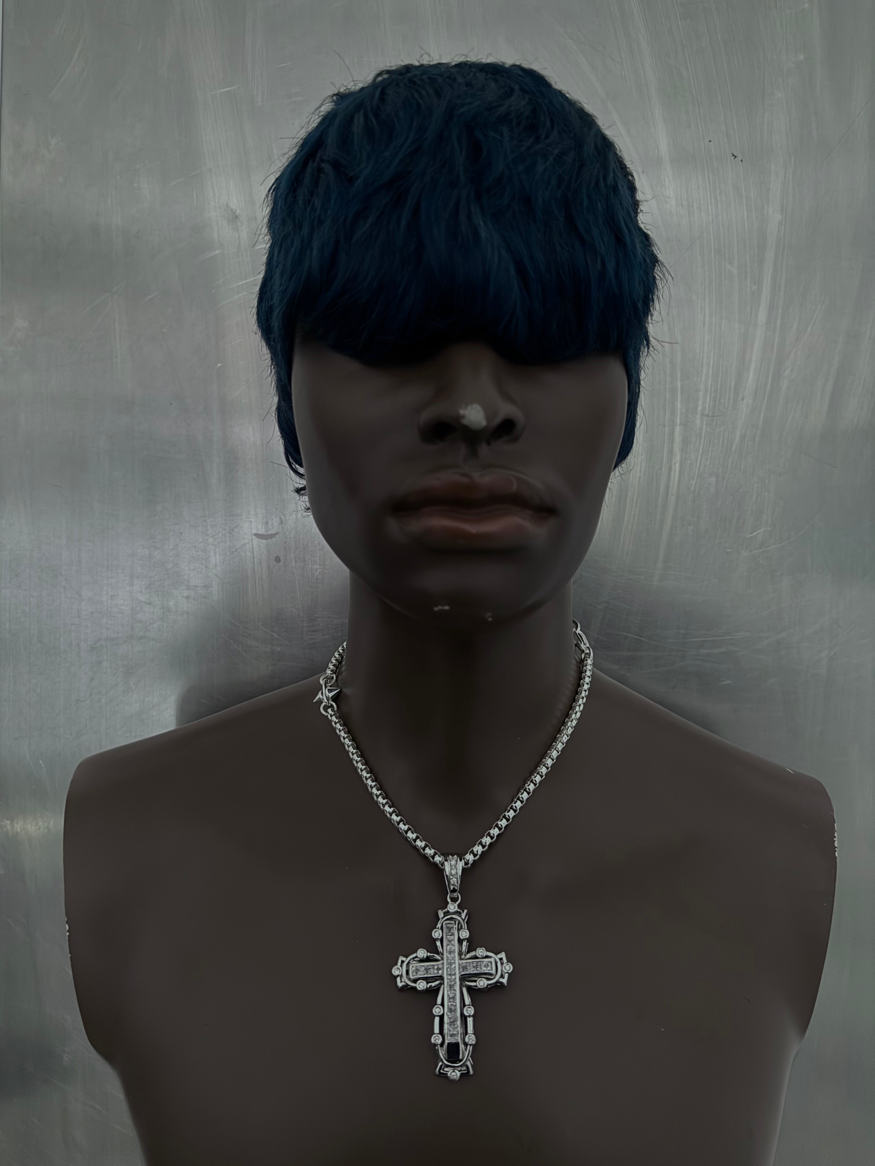 1-OF-1 ZIAH CROSS NECKLACE