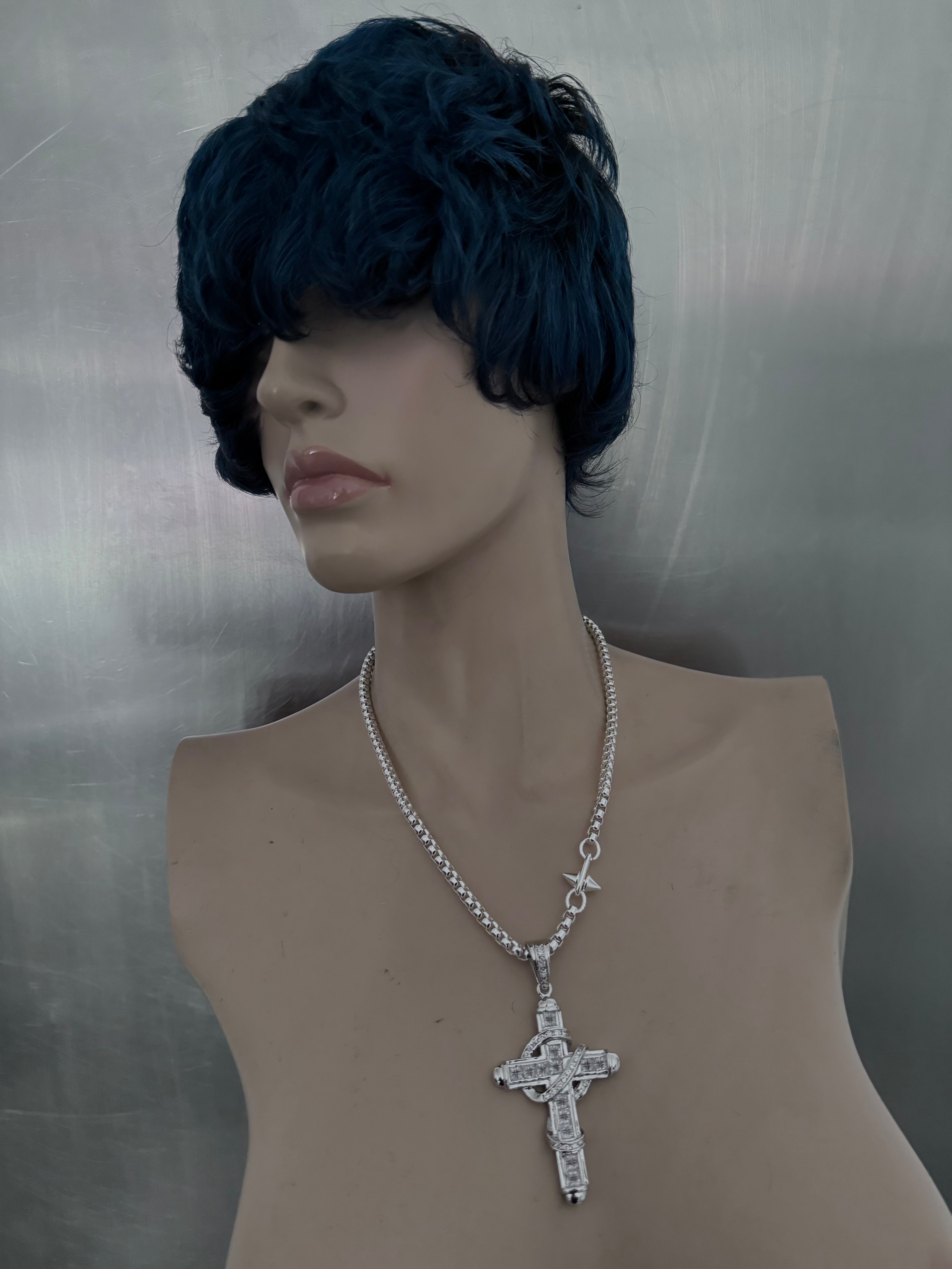 1-OF-1 ZION CROSS NECKLACE